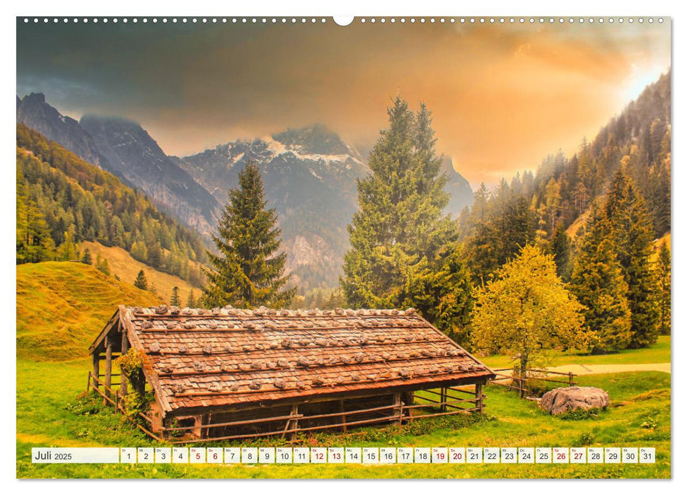 Nationalpark Berchtesgaden- Magische Augenblicke (CALVENDO Premium Wandkalender 2025)