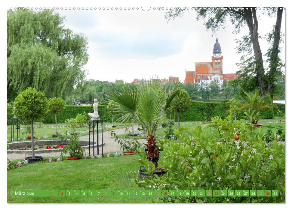 An der Mecklenburgischen Seenplatte Malchow und Waren/Müritz (CALVENDO Premium Wandkalender 2025)