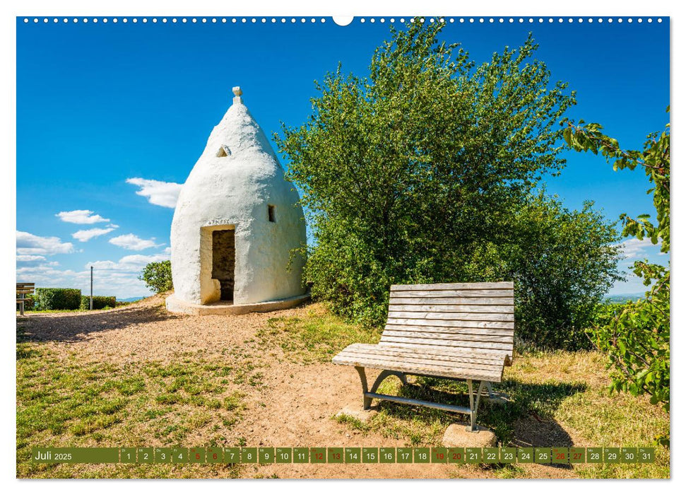 Weinberg-Architektur in Rheinhessen (CALVENDO Premium Wandkalender 2025)