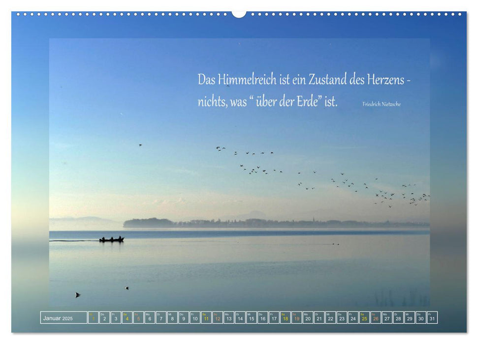 Fundstücke vom Strand des Lebens (CALVENDO Wandkalender 2025)