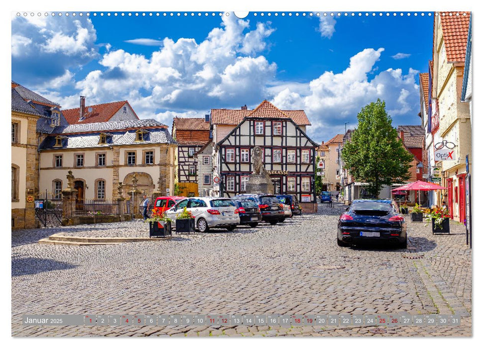 Ein Blick auf Lauterbach in Hessen (CALVENDO Premium Wandkalender 2025)