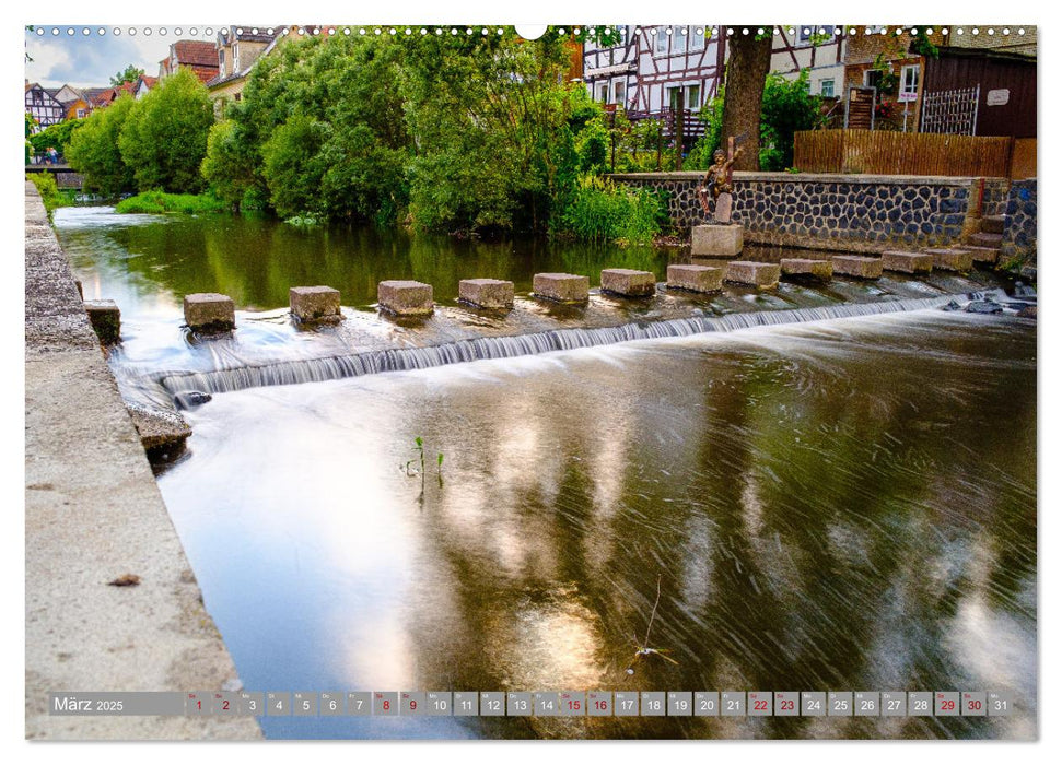 Ein Blick auf Lauterbach in Hessen (CALVENDO Premium Wandkalender 2025)