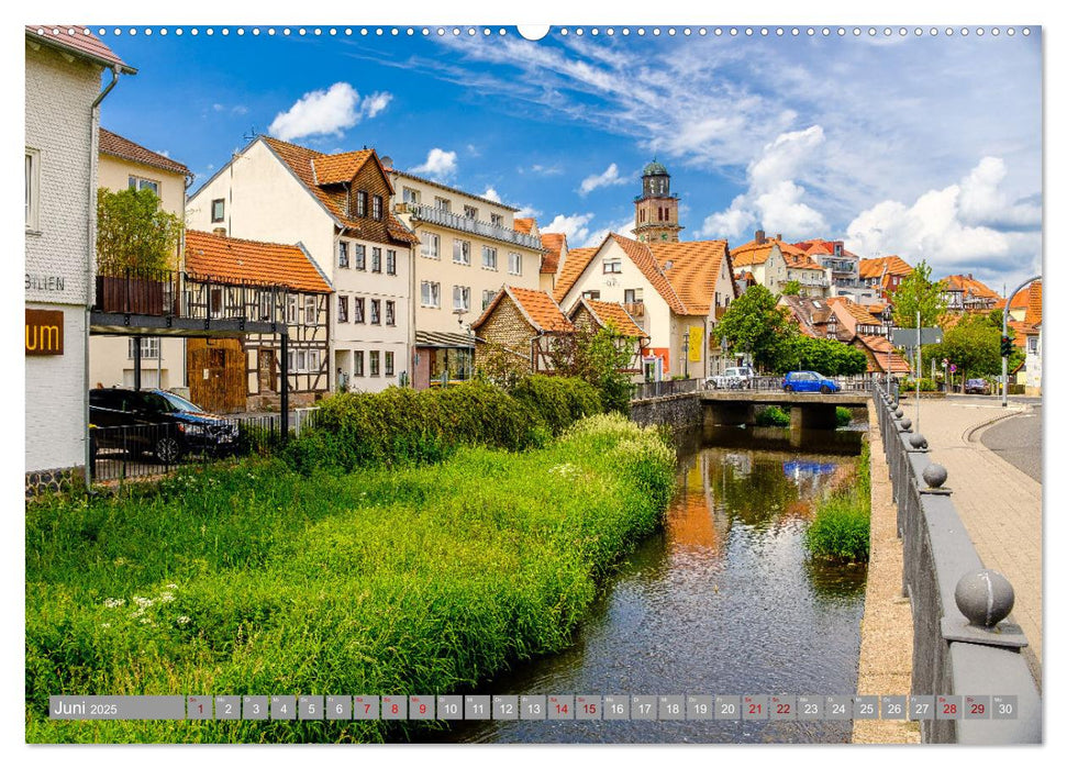 Ein Blick auf Lauterbach in Hessen (CALVENDO Premium Wandkalender 2025)