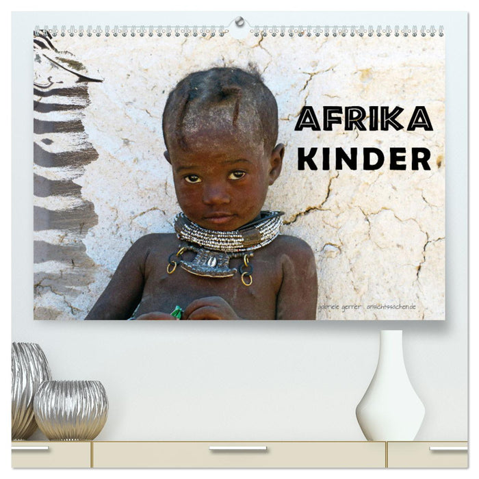 Afrika Kinder (CALVENDO Premium Wandkalender 2025)