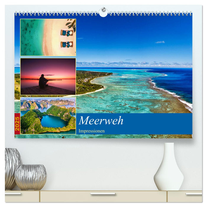 MEERweh Impressionen (CALVENDO Premium Wandkalender 2025)