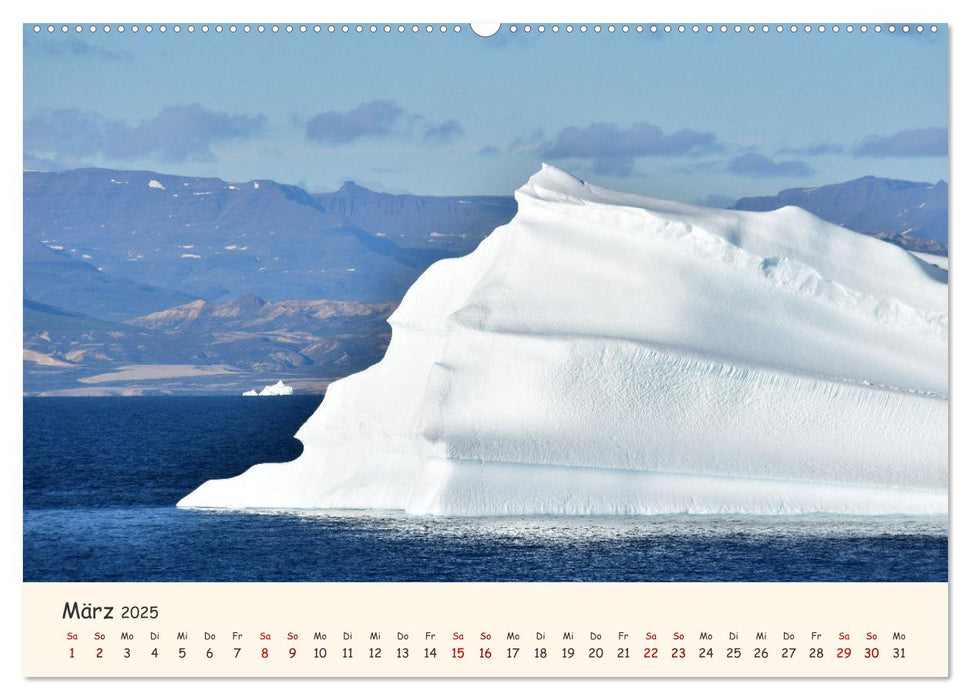 Grönland Faszinierend atemberaubend grandios (CALVENDO Premium Wandkalender 2025)