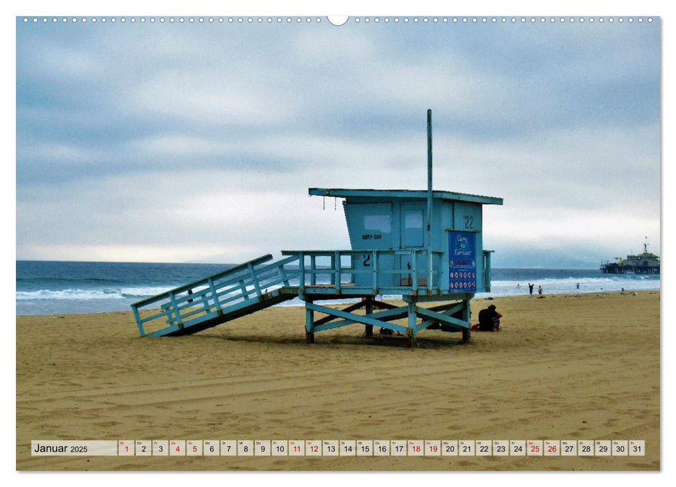 Life-Guard-Houses (CALVENDO Premium Wandkalender 2025)