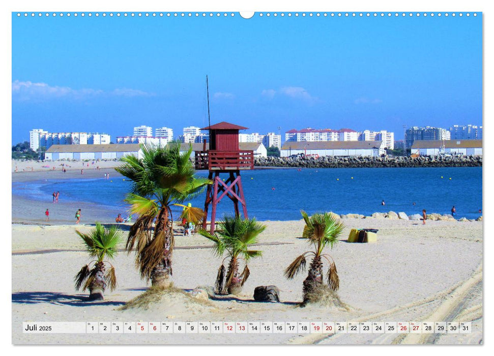 Life-Guard-Houses (CALVENDO Premium Wandkalender 2025)