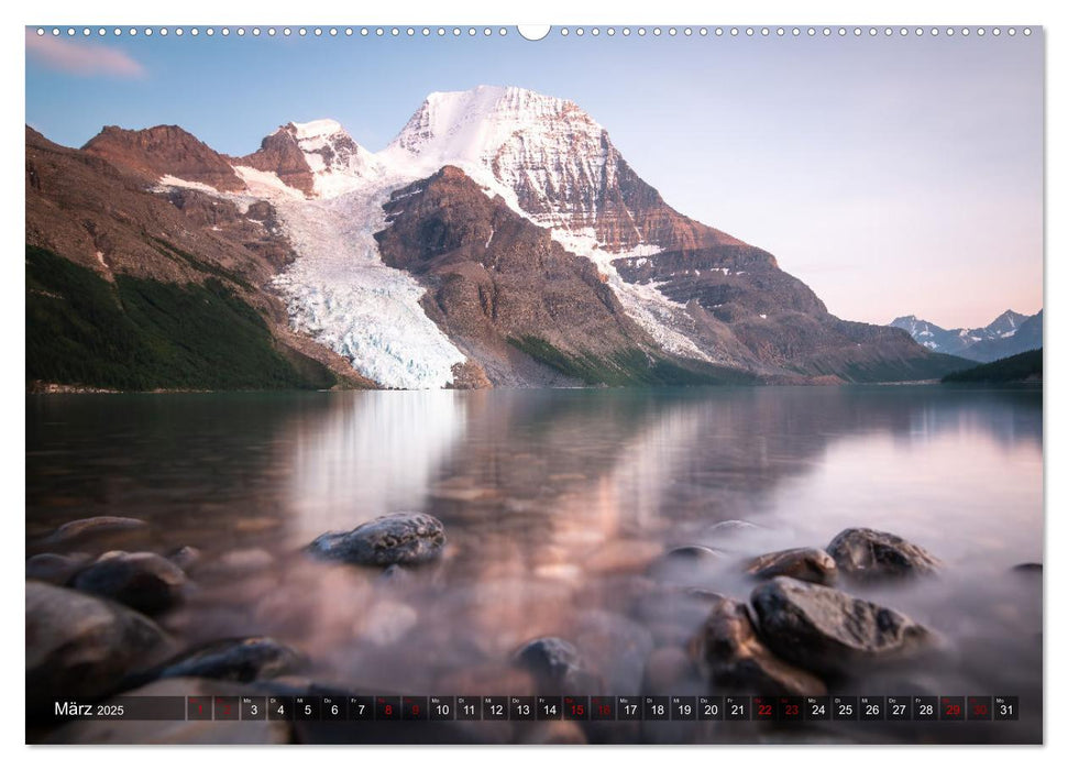 Die kanadischen Rockies (CALVENDO Premium Wandkalender 2025)