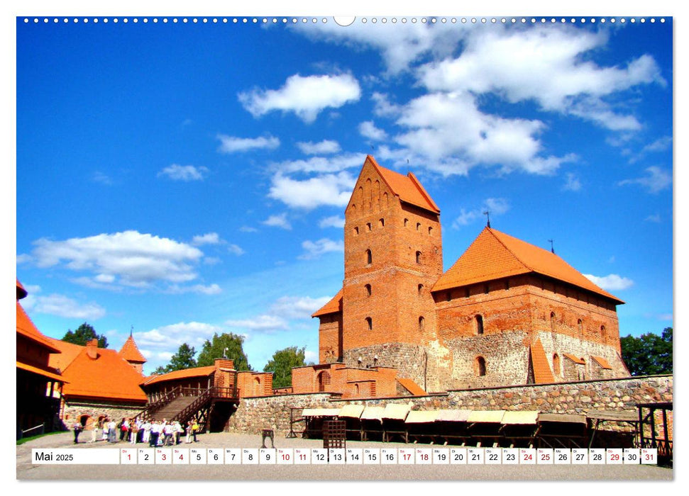 Traumhaftes Trakai (CALVENDO Premium Wandkalender 2025)