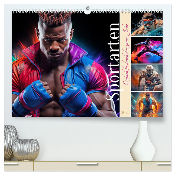 Sportarten (CALVENDO Premium Wandkalender 2025)