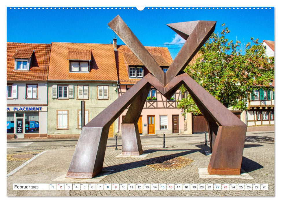 Wissembourg - Das Elsass von seiner schönsten Seite (CALVENDO Premium Wandkalender 2025)