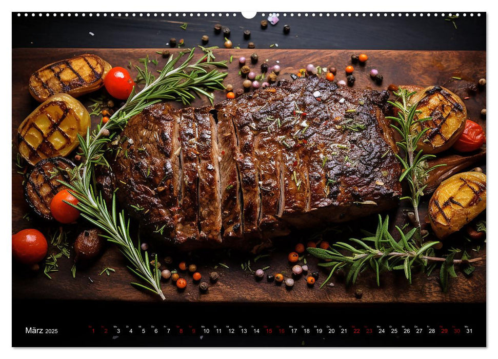 Lecker Ordnung (CALVENDO Premium Wandkalender 2025)