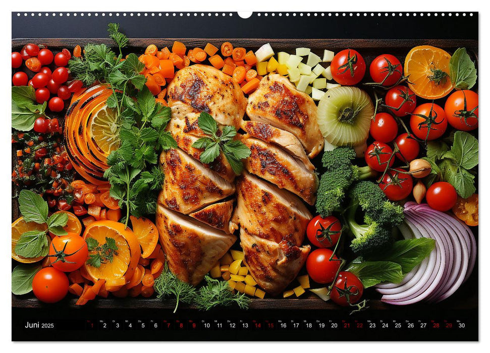 Lecker Ordnung (CALVENDO Premium Wandkalender 2025)