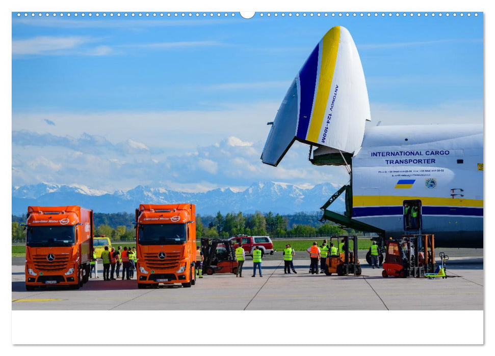 Antonov Airlines, Transportflugzeuge der Superlative (CALVENDO Premium Wandkalender 2025)