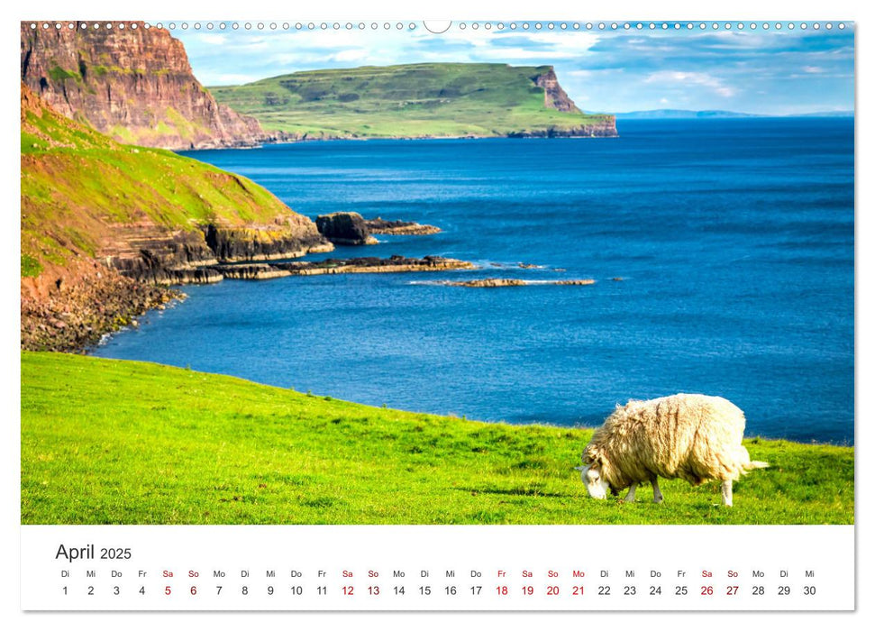 Insel Skye - Atemberaubende Naturkulisse (CALVENDO Premium Wandkalender 2025)