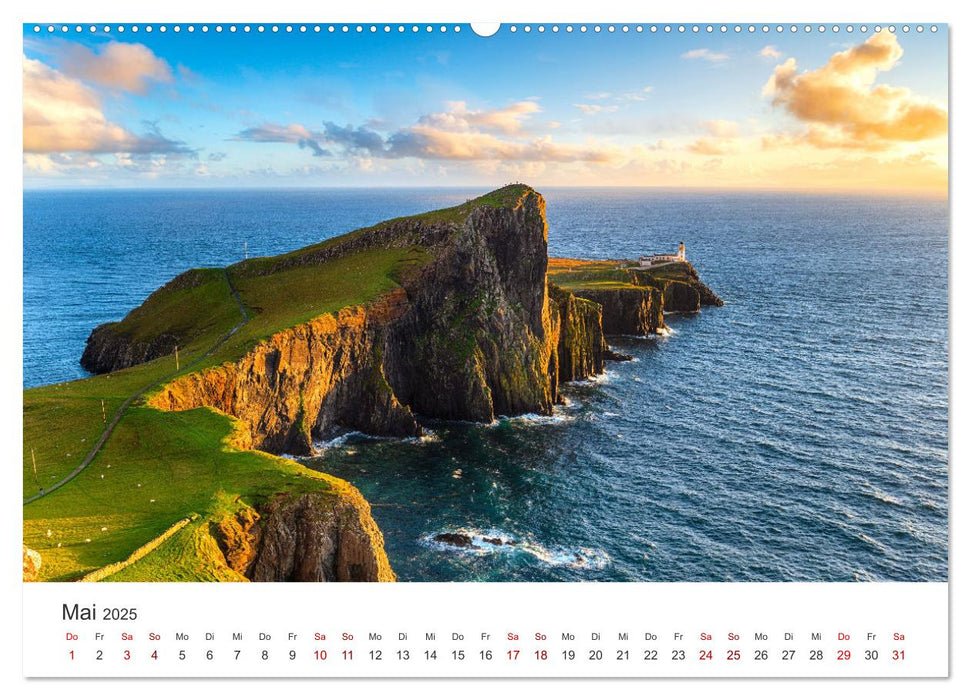 Insel Skye - Atemberaubende Naturkulisse (CALVENDO Premium Wandkalender 2025)