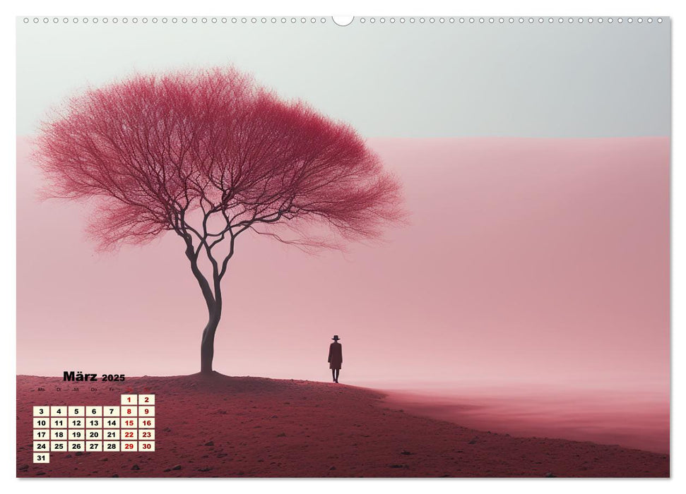 Surrealer Minimalismus (CALVENDO Wandkalender 2025)