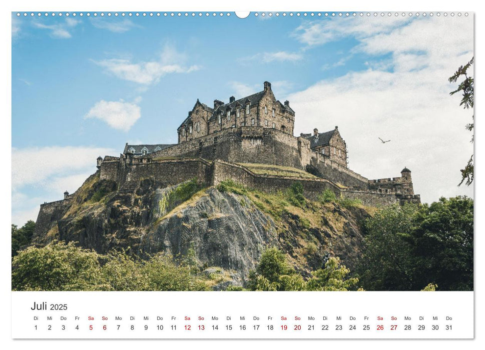 Schottland - Eine eindrucksvolle Reise in ein wunderschönes Land. (CALVENDO Premium Wandkalender 2025)