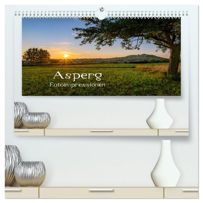 Asperg - Fotoimpressionen (CALVENDO Premium Wandkalender 2025)