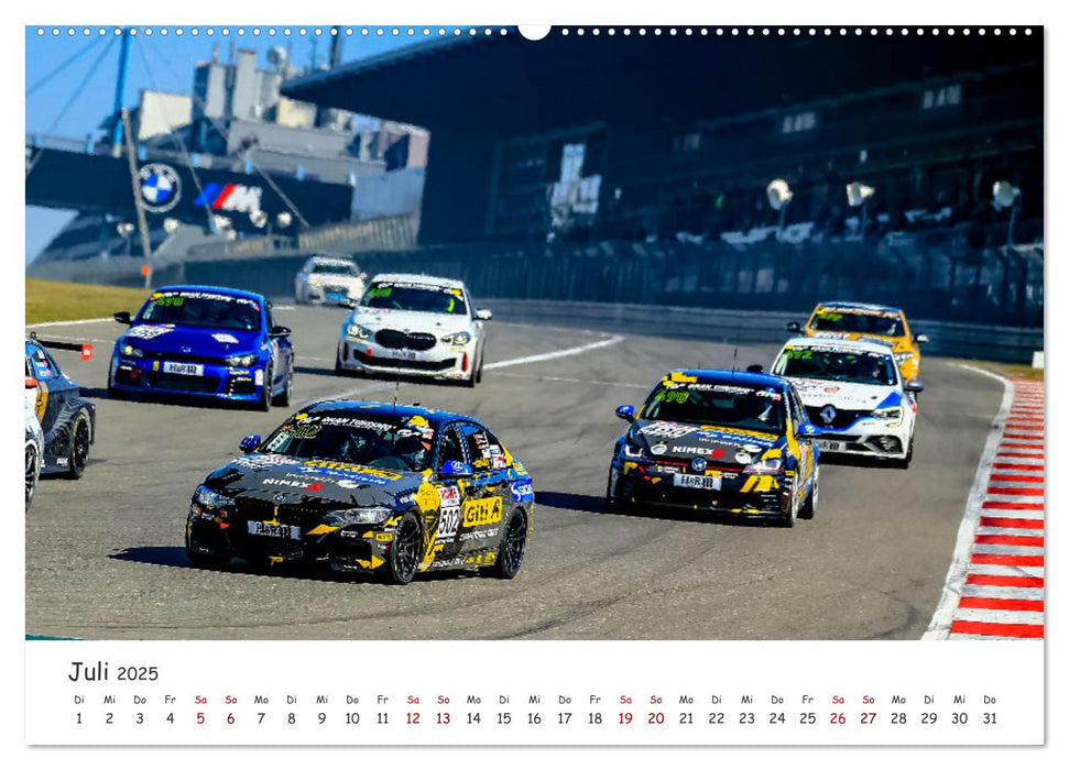 Nüburgring Langstrecken Serie 2025 (CALVENDO Premium Wandkalender 2025)