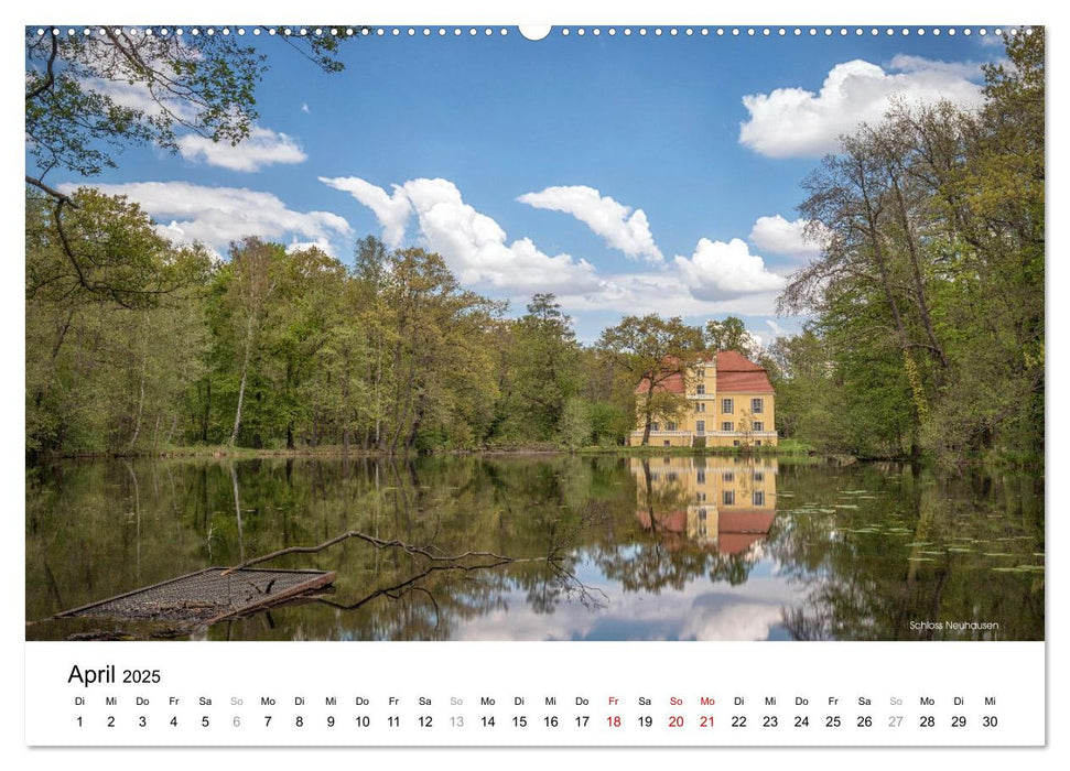 Die Lausitz - Landmarken der Nieder- und Oberlausitz (CALVENDO Premium Wandkalender 2025)