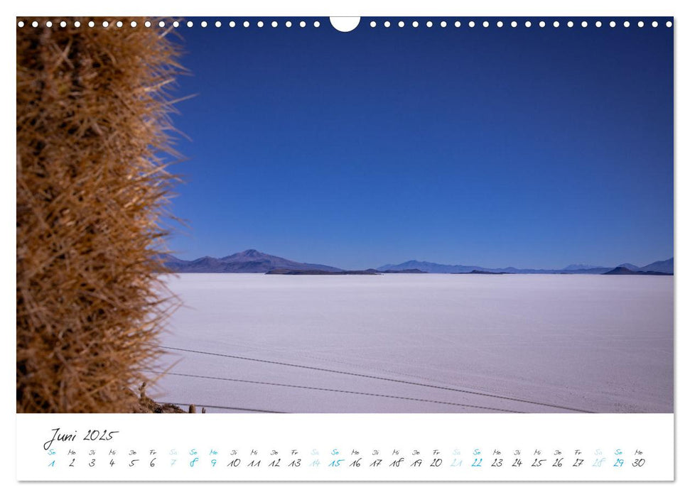 Bolivien - Zauberhafte Städte und beeindruckende Naturlandschaften (CALVENDO Wandkalender 2025)