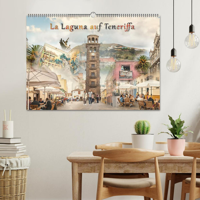 La Laguna auf Teneriffa (CALVENDO Wandkalender 2025)