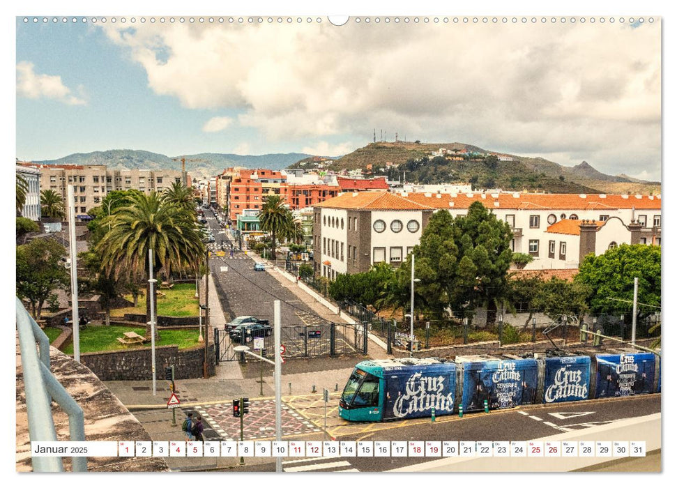 La Laguna auf Teneriffa (CALVENDO Wandkalender 2025)