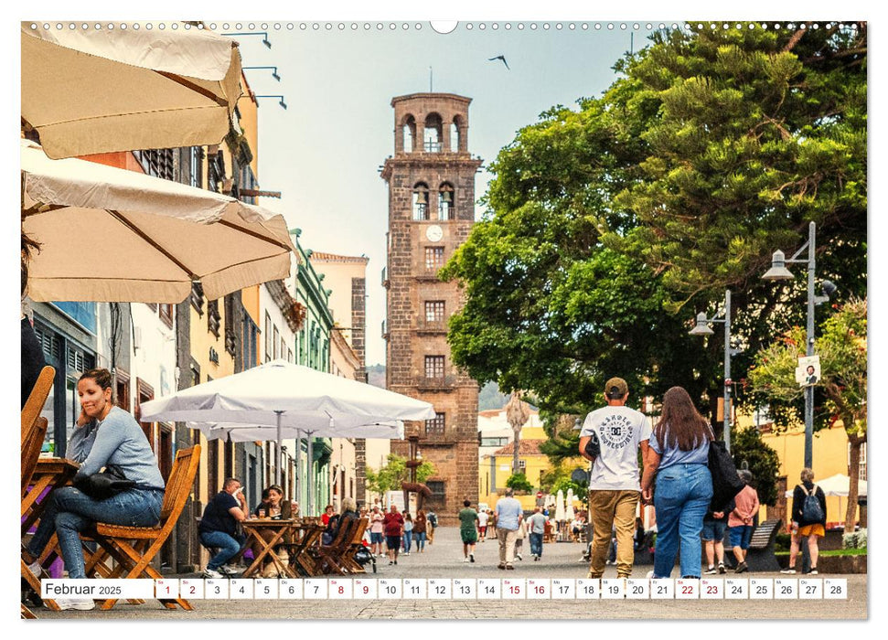 La Laguna auf Teneriffa (CALVENDO Wandkalender 2025)