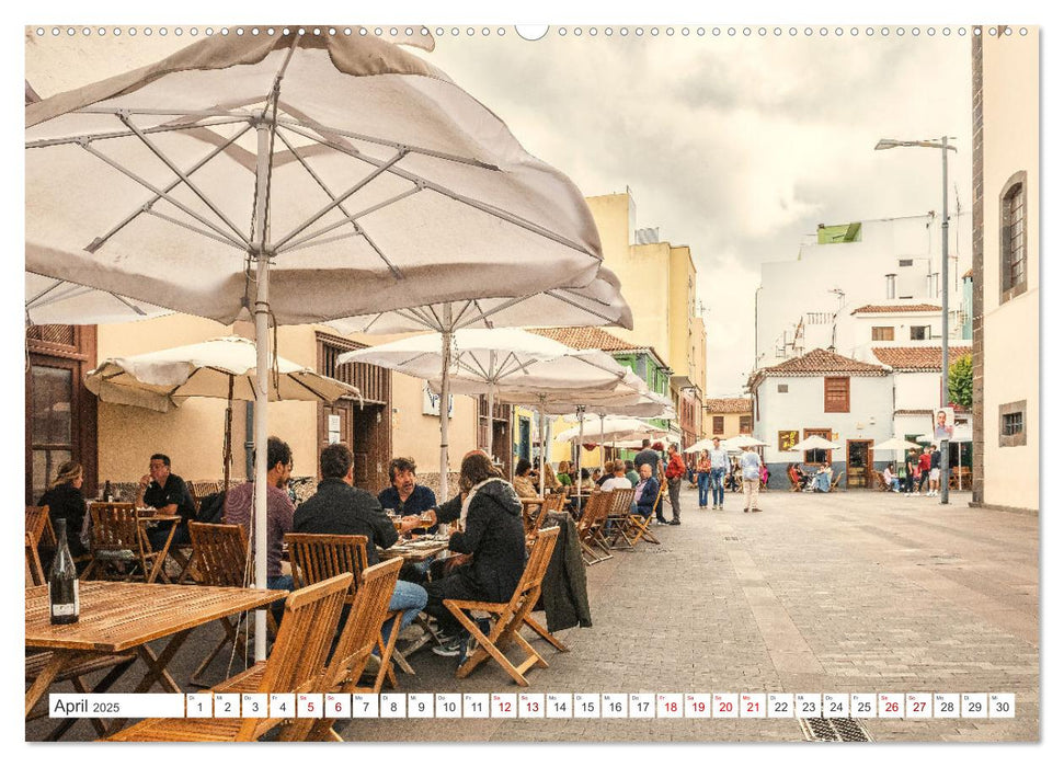 La Laguna auf Teneriffa (CALVENDO Wandkalender 2025)