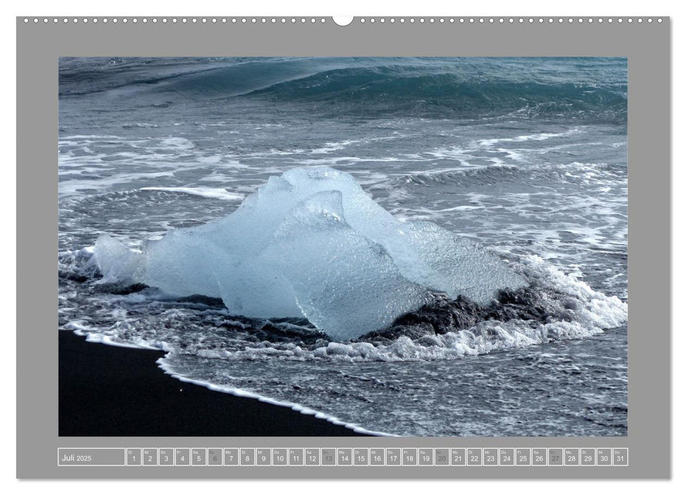 Island – Künstlerin Natur (CALVENDO Premium Wandkalender 2025)