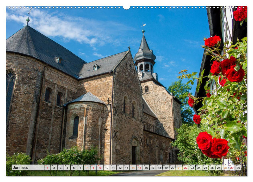 Historisches Goslar - Niedersachsen (CALVENDO Wandkalender 2025)