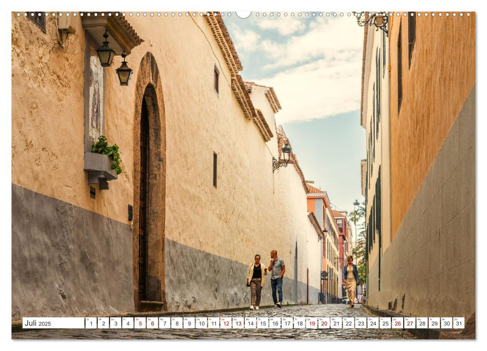 La Laguna auf Teneriffa (CALVENDO Premium Wandkalender 2025)