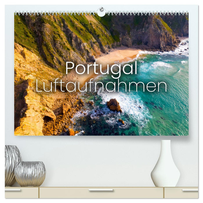 Portugal Luftaufnahmen (CALVENDO Premium Wandkalender 2025)