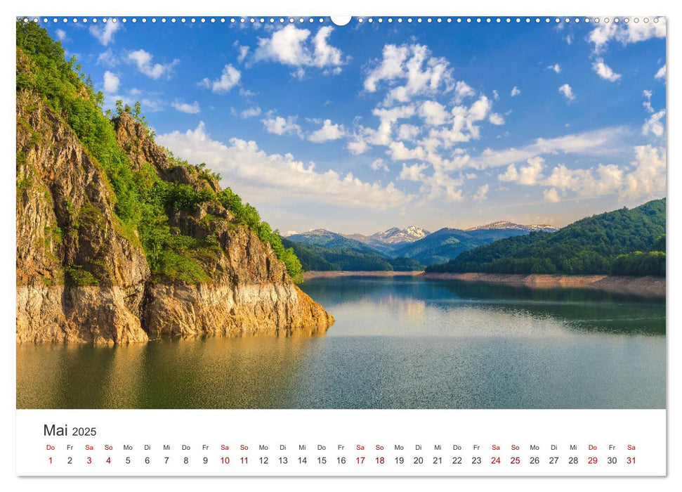 Rumänien - Zwischen Gebirgen und dem Meer. (CALVENDO Premium Wandkalender 2025)