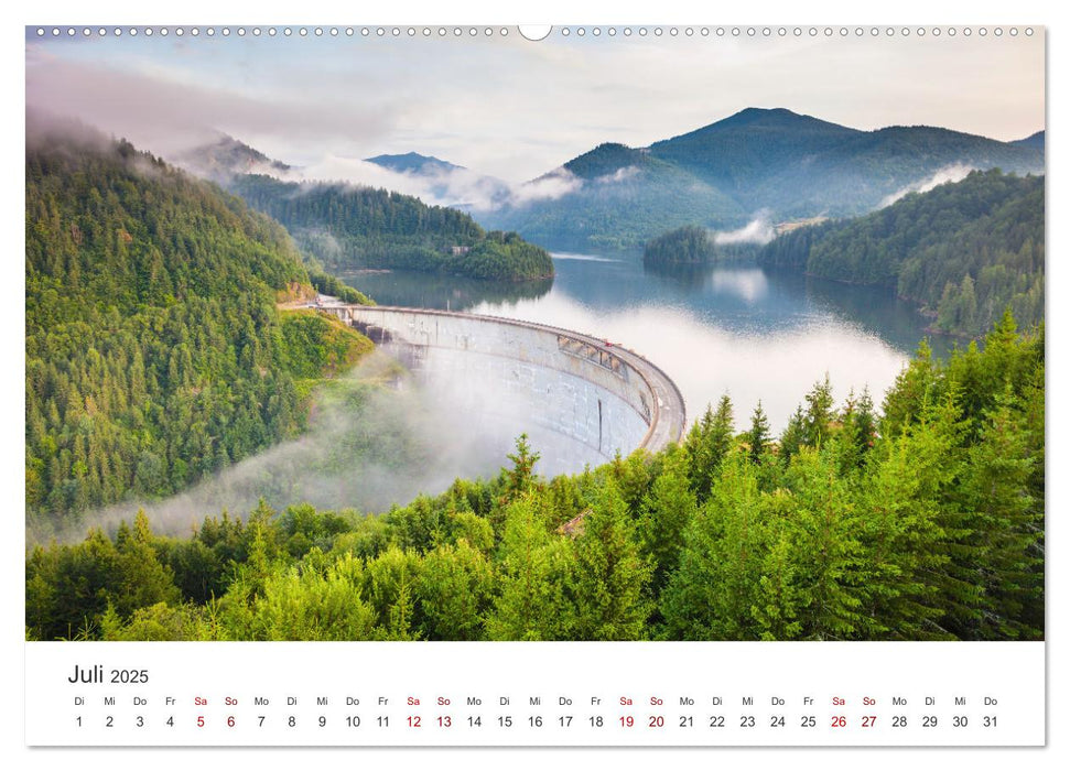 Rumänien - Zwischen Gebirgen und dem Meer. (CALVENDO Premium Wandkalender 2025)