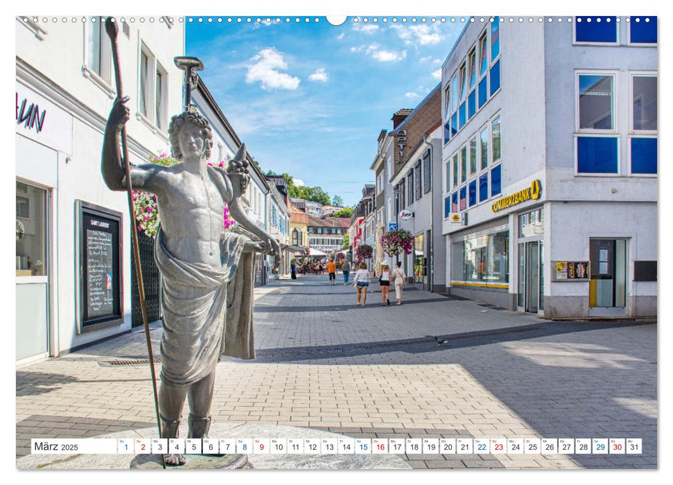 Homburg - Charmante Kreisstadt im Saarland (CALVENDO Wandkalender 2025)