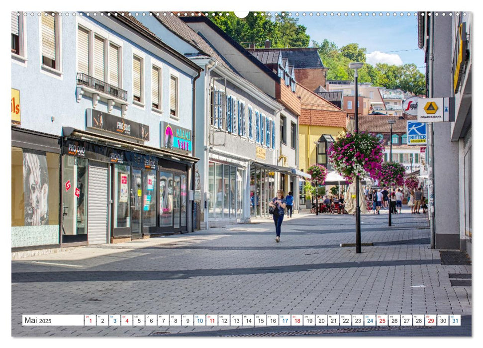 Homburg - Charmante Kreisstadt im Saarland (CALVENDO Wandkalender 2025)