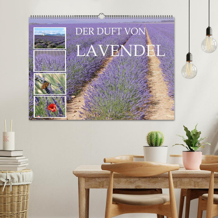 Der Duft von Lavendel (CALVENDO Wandkalender 2025)