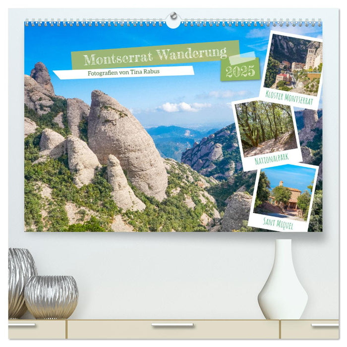 Montserrat Wanderung (CALVENDO Premium Wandkalender 2025)