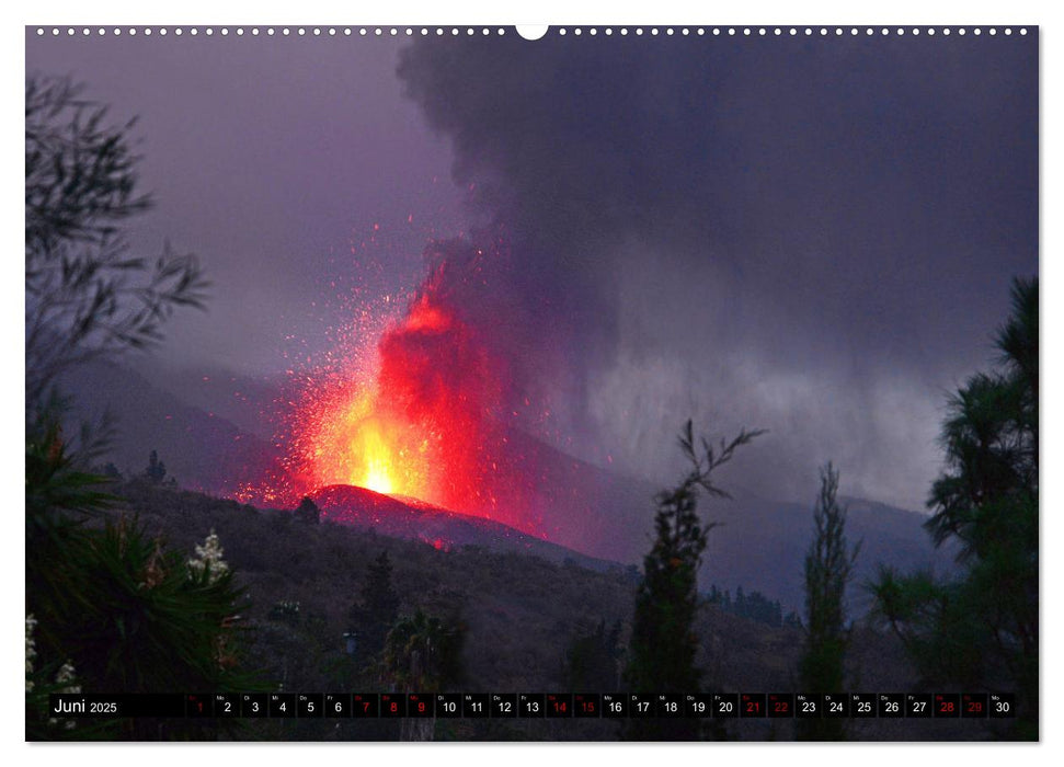 La Palma - der Vulkan Tajogaite (CALVENDO Premium Wandkalender 2025)