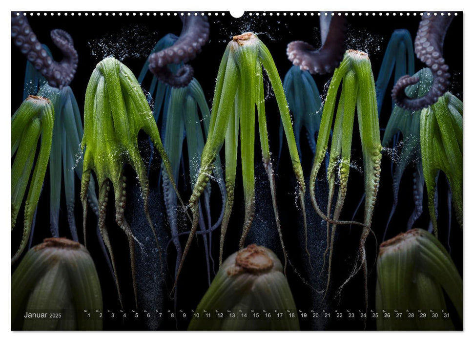 Fruta incognita - Die wundersame Welt des Fotografen Olaf Bruhn (CALVENDO Premium Wandkalender 2025)