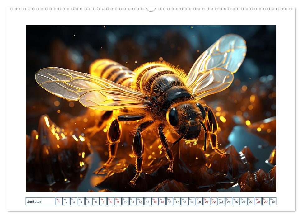 Magische Insekten (CALVENDO Wandkalender 2025)