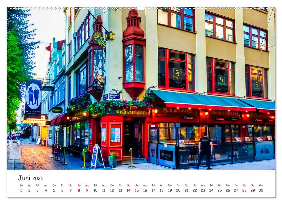 Göteborg und Schäreninseln (CALVENDO Premium Wandkalender 2025)