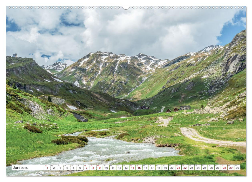 Das Clarée-Tal - die wonderschöne Begegnung mit der Natur (CALVENDO Wandkalender 2025)