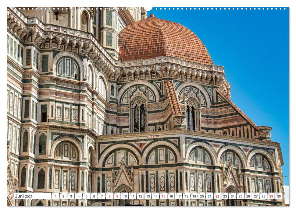 Wundervolles Florenz (CALVENDO Premium Wandkalender 2025)