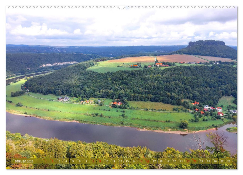 Pirna - Tor zur Sächsischen Schweiz (CALVENDO Premium Wandkalender 2025)