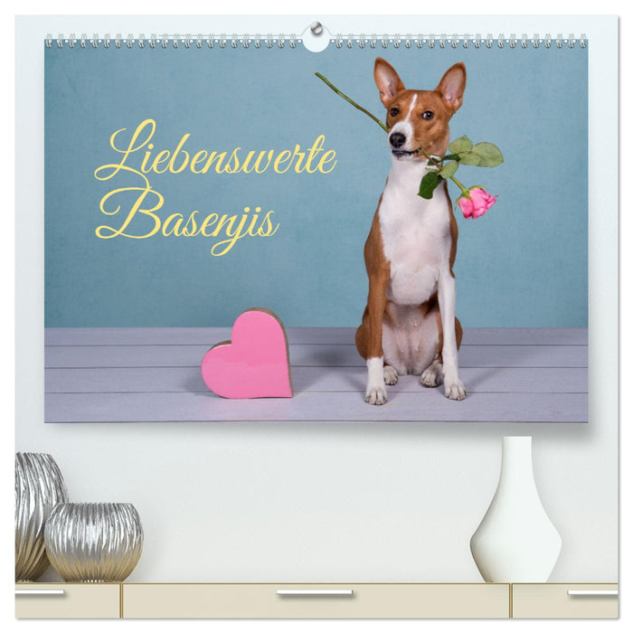 Liebenswerte Basenjis (CALVENDO Premium Wandkalender 2025)