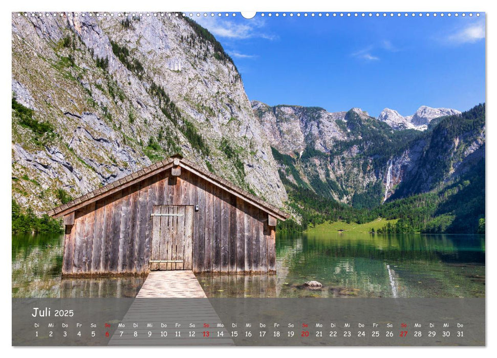 Stege - Seefotografie (CALVENDO Premium Wandkalender 2025)